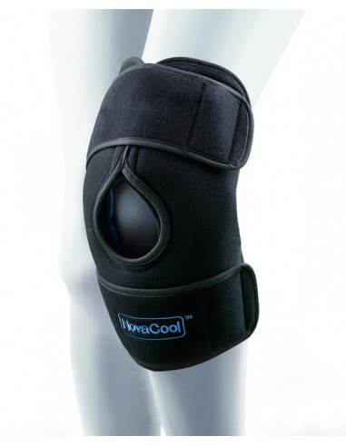 NovaCool Knä kompr.manschett/gelkudde