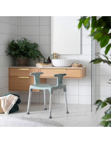 Duschpall Swift med armstöd