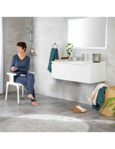 Duschpall Swift med armstöd