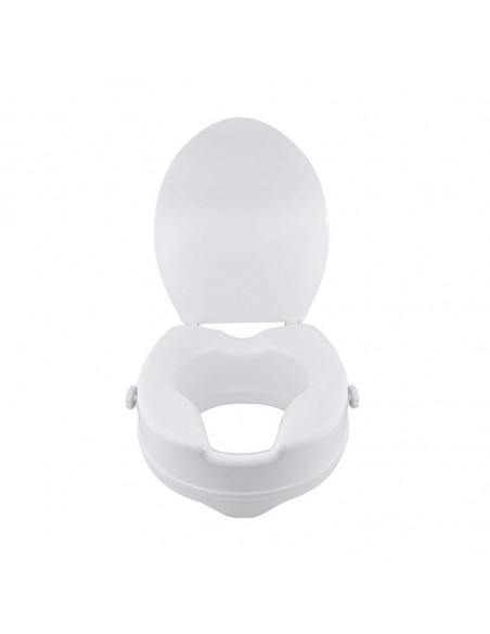 Toalettförhöjare 10 cm med lock
