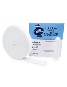 Tubgas bomull 20 m tår/fingrar 2