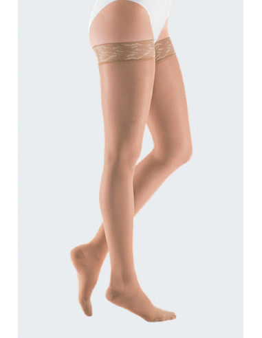 mediven sheer & soft lår öppen tå ccl 1
