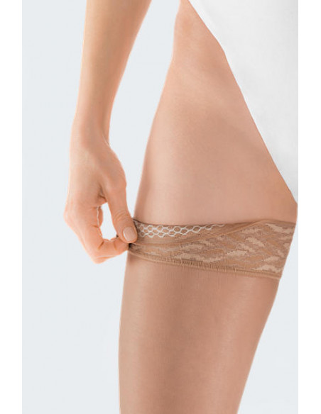 mediven sheer & soft lår öppen tå ccl 1