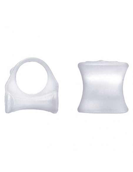 H-form tådelare med gelring 3-pack