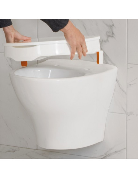 Etac My-Loo toaförhöjare 10 cm/lock/kantstopp